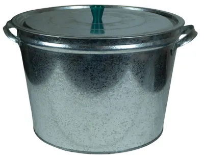 Produktbild von Zinkeimer silbergrau 25L Tank