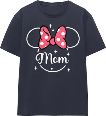 Obrázek produktu pro Minnie Mouse - Tričko "Mom" pro muže/dámy uni TV19150 (L) (Námořnická modrá)