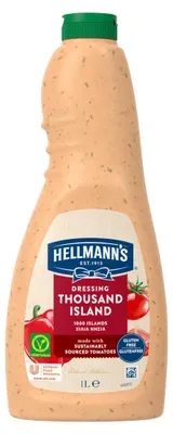 Zdjęcie produktu dla Hellmann's 1000 Islands Dressing kremowy smak butelka 1000ml