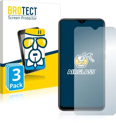 Produktbild von 3x BROTECT Schutzglas für Xiaomi Redmi 9 Schutzfolie Panzer Folie Glas Display Schutz klar