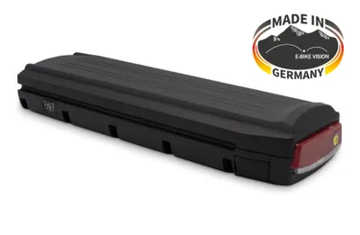 Produktbild von EBV E-Bike Battery, kompatibel zum Gazelle Innergy Antriebssystem 36V - 11,4Ah / 416Wh - Gepäckträger