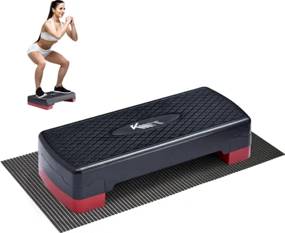 Produktbild von „KM-Fit Aerobic Stepper 2-fach höhenverstellbar | Step-Bench bis 200 kg