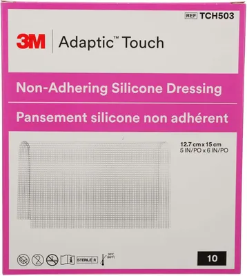 Immagine prodotto di ADAPTIC Touch 12,7x15 cm, medicazione non adesiva in silicone