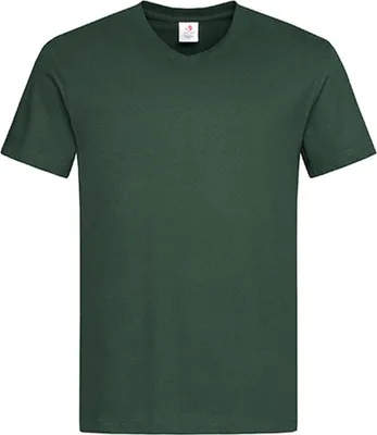 Produktbild von Stedman ST2300 | Classic V-Neck Herren T-Shirt - Farbe: Bottle Green - Größe: XXL