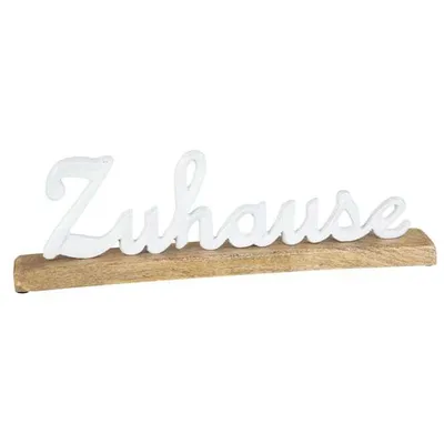 Produktbild von Schriftzug Zuhause - ca. 40 x 5 x 13 cm