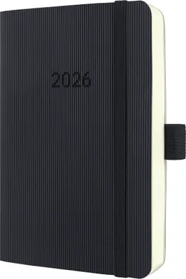 Image de sigel Calendrier de poche Conceptum 2026 env. DIN A6 noir