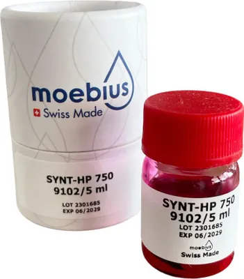 Zdjęcie produktu dla Moebius Synt-HP 750 9102 Specjalny Czerwony Olej 5 ml