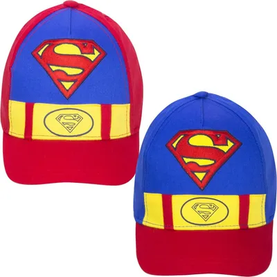 Zdjęcie produktu dla Czapka dziecięca Superman 100% bawełny dla małych bohaterów - Czapka dziecięca z daszkiem
