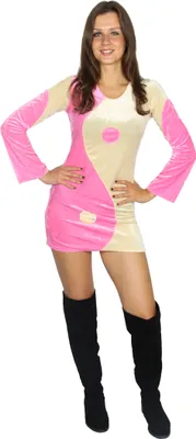 Produktbild von y 80er Jahre Kleid für Damen Gr. XS-L, Größe:S