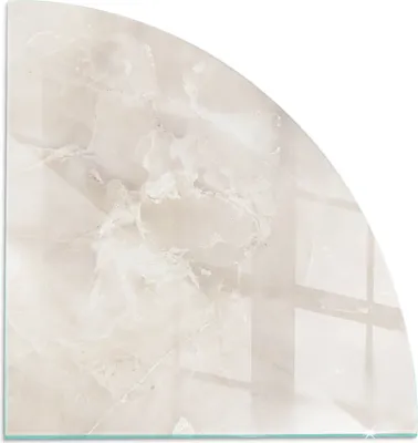Produktbild von Natürliches Marmormuster – Glasbodenplatte für – Kaminofen – Kaminplatte Glas – Schutzglas – Funkenschutzplatte –Glasbodenplatte Feuerfeste – Hitzeschutzplatte – Bodenschutz aus Glas – 1/4 100x100 cm