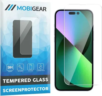Produktbild von Mobigear iPhone 14 Pro Panzerglas Gehärtetes Glas Displayschutz - Hüllenfreundlich
