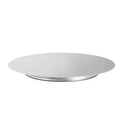 Produktbild von Tortenplatte Kuchenplatte Tortenständer mit Ringfuß Edelstahl rostfrei °31cm
