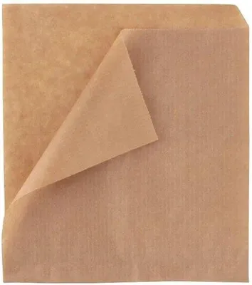 Produktbild von Famanu Snackbeutel 1000 Stück 16x16 cm - kompostierbares Burger- und Kebabpapier, fettbeständig