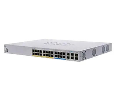 Obrázok produktu pre Cisco CBS350, riadený, L3, Gigabit Ethernet (10/100/1000), napájanie cez Ethernet (PoE), Rack-Einbau, 1U