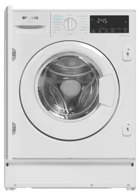 Produktbild von Siemens iQ500 WK14D490ES, Frontlader, Integriert, Weiß, Links, Weiß, Drehregler, Berührung