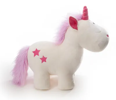Produktbild von Kuscheltier Einhorn Theodor 45cm, NICI 48055, weiß, Plüsch, Stofftier