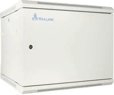 Image de Extralink Rackmount cabinet 12U 600x450 ASP gris montage mural, porte métallique