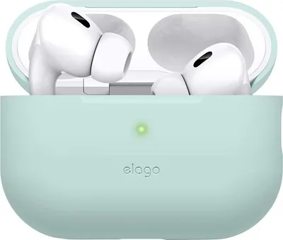 Image de Étui de base en silicone Elago pour AirPods Pro 2 Mint