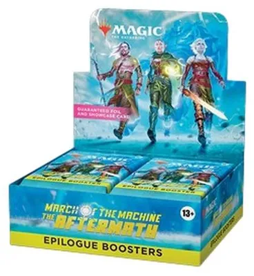 Produktbild von Wizards of the Coast Magic the Gathering March of the Machine: The Aftermath Epilog-Booster Display (24) englisch