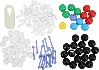 Produktbild von Molekularmodell Kit C Kohlenstoffgleichung Umwelt Kunststoff organischer Chemie für Laborunterricht