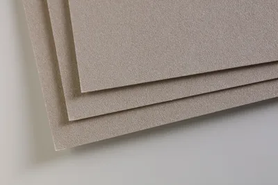 Produktbild von Clairefontaine Pastelmat Pastellmalerei, 5 Bogen A3, 360g Dunkelgrau 696019C