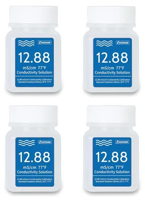 Produktbild von Kalibrierlösung 12,88 mS/cm, 4 x 50 ml, für EC Messgerät
