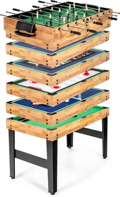 Imagen del producto de Mesa multifuncional con 10 juegos para niños y adultos