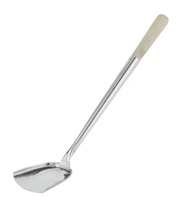 Produktbild von Sambonet Cucina Etnica Edelstahl/Holzgriff Woklöffel 11 cm 49610-11