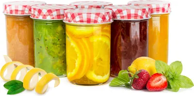 Image de Pots à confiture en verre de 250ml (6 pièces)
