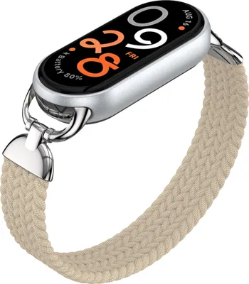 Zdjęcie produktu dla Pleciony pasek INF Solo Loop dla Xiaomi Band 9 (S, 120-150 mm)