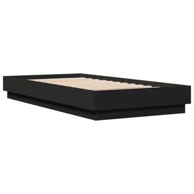 Produktbild von Bettgestell Schwarz 90x190 cm Holzwerkstoff