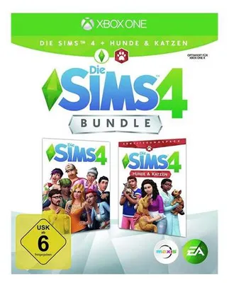 Produktbild von Electronic Arts Les Sims 4 + Les Sims 4 : Chiens et chats, Xbox One, T (Jugendliche), Physische Medien