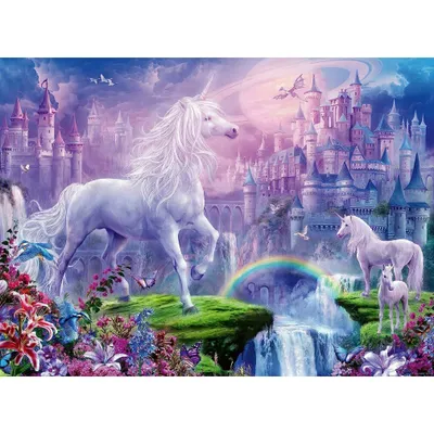 Imagen del producto de Ravensburger, Reino de los Unicornios, 100 piezas, Hada, a partir de 6 años
