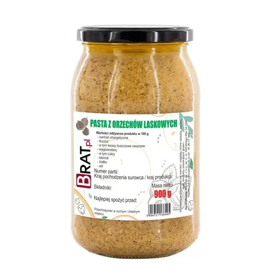 Produktbild von Haselnusspaste 900g