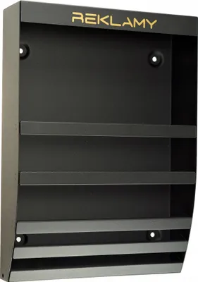 Produktbild von FEINZ | Zeitungsbox - Schwarz - Praktisch für Werbung und Prospekte - Robustes Design - Platzsparend