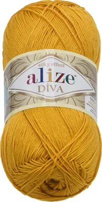 Immagine prodotto di Filato DIVA - 100g / 350 m - Giallo