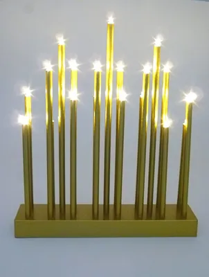 Produktbild von LED Stimmungsleuchte 19 flammig batteriebetrieben Dekoleuchte Fensterbeleuchtung