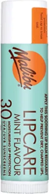 Productafbeelding van Malibu Sun Stick Lip Balm SPF30 Mint Flavour lippenbalsem