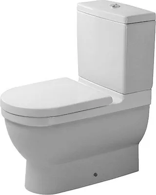 Produktbild von Duravit Stand-WC-Kombination STARCK 3 360 x 655 mm, Abgang Vario weiß