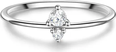 Produktbild von Glanzstücke München Ring Sterling Silber Zirkonia 50080537 54