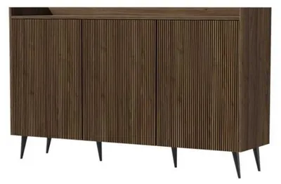 Produktbild von Furniture24 Kommode Ademo 2 Sideboard 150 X 92 X 41 Cm Nußbaum