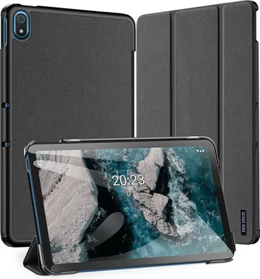Produktbild von Dux Ducis - Schutzhlle fr Samsung Galaxy Tab A8 (2019) - Domo Book Case - Smart Hlle - Schwarz