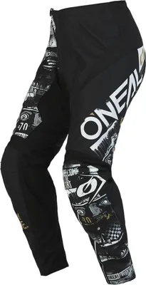 Produktbild von Oneal Element Attack Motocross Hose, schwarz/weiß, 32