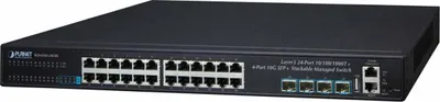 Image de PLANET L3 24-Port 10/100/1000T + 4-Port 10G SFP+ Managed