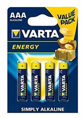 Zdjęcie produktu dla Baterie alkaliczne LR03 AAA VARTA ENERGY (10 blistrów)