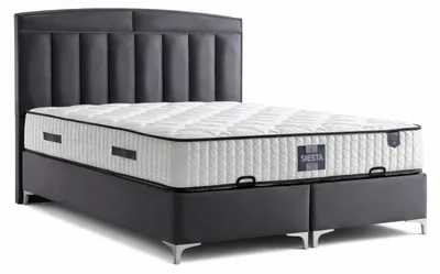 Obrázek produktu pro Postel s matrací v moderním stylu Postel s úložným prostorem Měkké čalounění