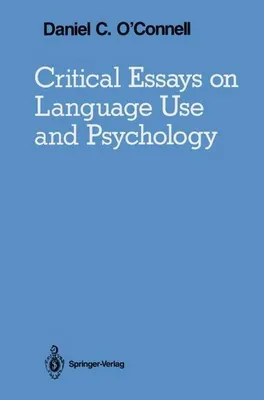 Obrázok produktu pre Critical Essays on Language Use and Psychology