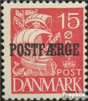 Produktbild von Briefmarken Dänemark 1936 Mi PA17I gestempelt Postfähremarken