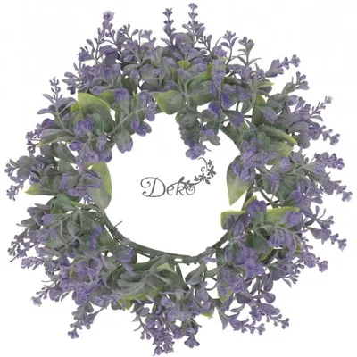Produktbild von Dekorativer Lavendel-Kranz, 22 Cm, Kranzgeschmück