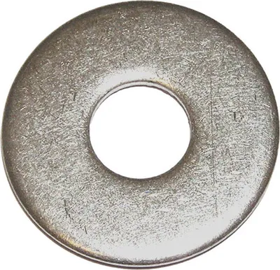 Obrázok produktu pre Dresselhaus 4001796012426, Plochá podložka, Pozinkovaná oceľ, Zinok, Kolo, 1,6 mm, 6,4 mm